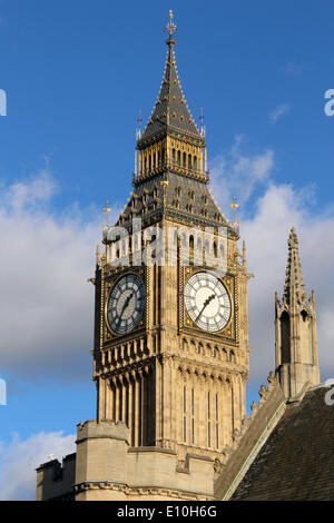 Londres : Big Ben (Elizabeth Tower) Banque D'Images