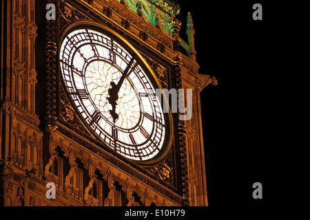 Londres : Big Ben (Elizabeth Tower) Banque D'Images