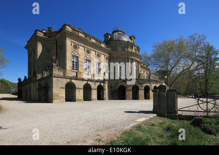 Seeschloss Monrepos am Eglosheimer Voir à Ludwigsburg, Bade-Wurtemberg Banque D'Images