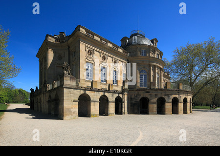 Seeschloss Monrepos am Eglosheimer Voir à Ludwigsburg, Bade-Wurtemberg Banque D'Images