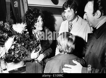 Petit ami de l'actrice Elizabeth Taylor avec Henry Wynberg Banque D'Images