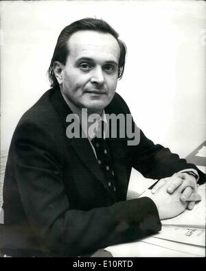 Mar. 03, 1974 - Nouveau Perliamentary adjoint au ministère de l'Agriculture : M. Rowland Moyle, le nouveau secrétaire parlementaire au ministère de l'Agriculture, que l'on voit aujourd'hui. Banque D'Images