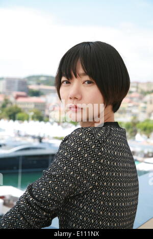 Cannes, France. 20 mai 2014. Bae Doona actrice du film Dohee-ya, une fille à ma porte, à la 67e Festival de Cannes, le mardi 20 mai 2014, Cannes, France. Credit : Doreen Kennedy/Alamy Live News Banque D'Images