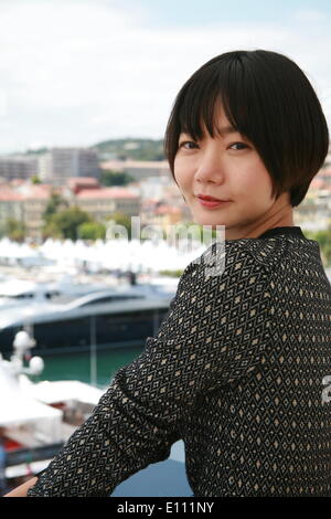 Cannes, France. 20 mai 2014. Bae Doona actrice du film Dohee-ya, une fille à ma porte, à la 67e Festival de Cannes, le mardi 20 mai 2014, Cannes, France. Credit : Doreen Kennedy/Alamy Live News Banque D'Images