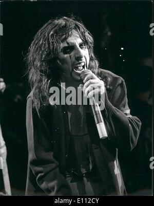 05 mai 1975 - Alice Cooper : ''Bienvenue dans mon cauchemar'' Madison Square Garden. APRESS Banque D'Images