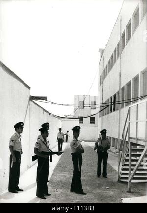Juillet 07, 1975 - L'ex-junte grecque sur Koridalos de première Prison. Banque D'Images