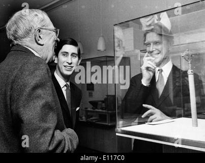 Le Roi Gustav Adolf et le Prince Charles à museum Banque D'Images