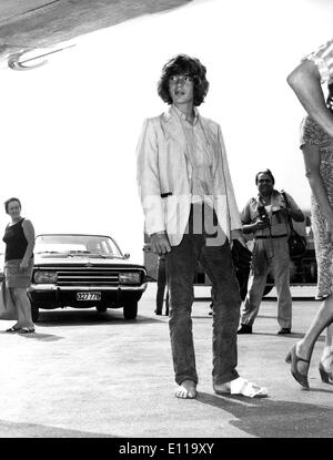 21 mai 1976, Athènes, Grèce ; John F. Kennedy jr. à l'aéroport d'Athènes. Date de la photo fichier inconnu. (Crédit Image : © Keystone Banque D'Images