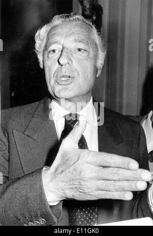 Président de la société de fabrication automobile Fiat SpA, la première entreprise privée, Giovanni Agnelli Banque D'Images