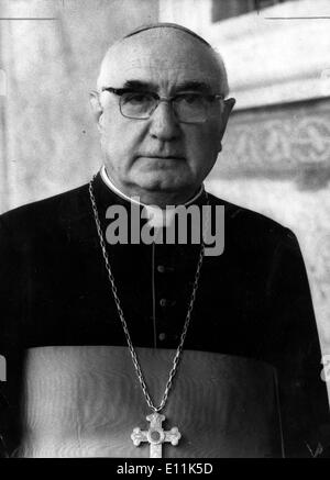 Aug 28, 1978 ; Rome, Italie ; le cardinal évêque de Suburbicarian, Paolo Bertoli (1908-2001). Banque D'Images