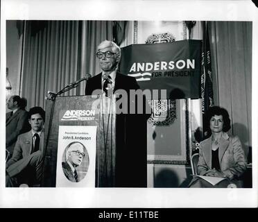 Mar. 03, 1980 - John Anderson Banque D'Images