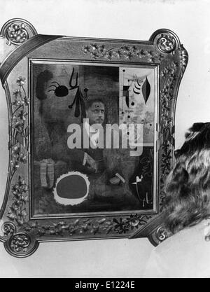 01 janv., 1983 - Londres, Angleterre, Royaume-Uni - photo : circa 1983. Artiste JOAN MIRÓ (20 avril 1893 - 25 décembre 1983) Banque D'Images