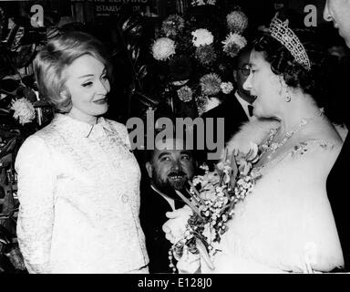 Apr 01, 2009 - Londres, Angleterre, Royaume-Uni - Marlene Dietrich (27 décembre 1901 - 6 mai 1992) était un acteur britannique. (Crédit Image : KEYSTONE/ZUMAPRESS.com) Photos USA Banque D'Images