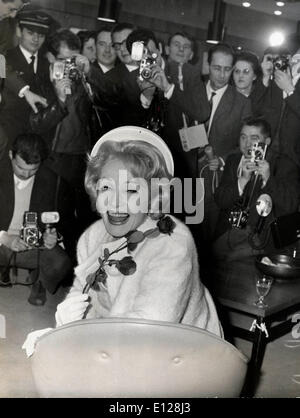 Apr 01, 2009 - Londres, Angleterre, Royaume-Uni - Marlene Dietrich (27 décembre 1901 - 6 mai 1992) était un acteur britannique. (Crédit Image : KEYSTONE/ZUMAPRESS.com) Photos USA Banque D'Images