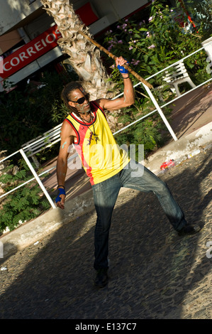 Carnaval de Mindelo - 2014 street parade. Banque D'Images