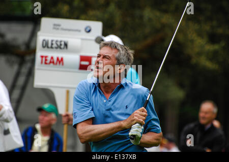 Wentworth, Surrey, UK. 21 mai 2014. Tiff Needell au cours de la BMW PGA Championship Wentworth Pro-Am , Surrey, UK Crédit : Bigred/Alamy Live News Banque D'Images