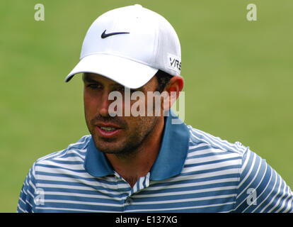 Wentworth, Surrey, UK. 21 mai 2014. Charl Schwartzel au cours de la BMW PGA Championship Wentworth Pro-Am , Surrey, UK Crédit : Bigred/Alamy Live News Banque D'Images