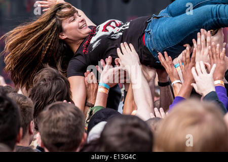 Columbus, Ohio, USA. 19 mai, 2014. L'atmosphère sur la deuxième journée de la 2014 sur la gamme Rock Festival au stade de l'équipe de Columbus en Ohio le 17 mai 2014 © Marc Nader/ZUMA/ZUMAPRESS.com/Alamy fil Live News Banque D'Images