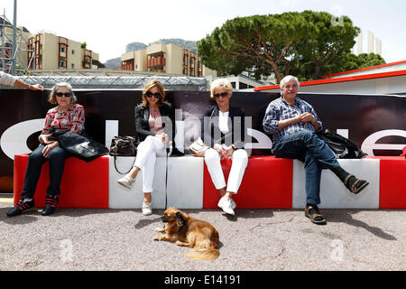 Sport Automobile : Championnat du Monde de Formule 1 de la FIA 2014, Grand Prix de Monaco, les spectateurs Banque D'Images