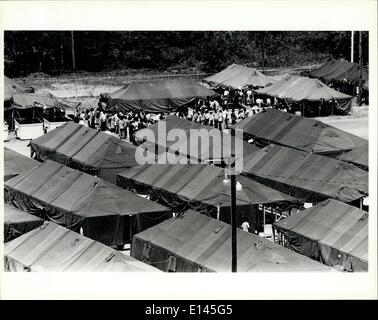 Avril 04, 2012 - Ville de tentes. Ft. Walton Beach fairgrounds/Eglin Air Force Base. ESS.c Banque D'Images