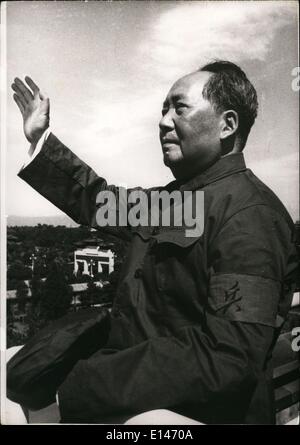 16 avril 2012 - Mao Tse Tung Banque D'Images