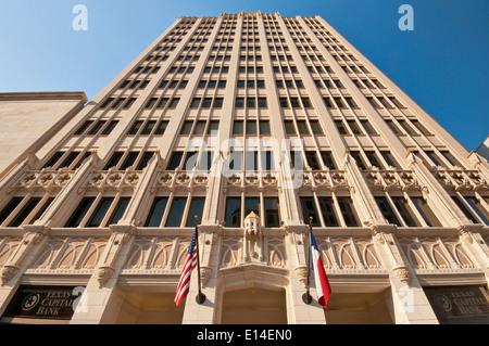 Norwood tower, tour de bureaux historique en style néo-gothique, de 1929 à 1971 le plus haut immeuble de bureaux à Austin, Texas Banque D'Images