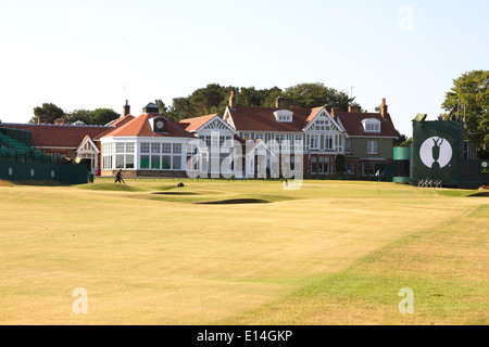 Muirfield Golf pendant le 2013 British Open en Ecosse Gullane Banque D'Images