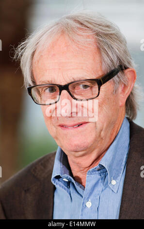 KEN LOACH JIMMY'S HALL. PHOTOCALL. 67ème FESTIVAL DU FILM DE CANNES CANNES FRANCE 22 Mai 2014 Banque D'Images