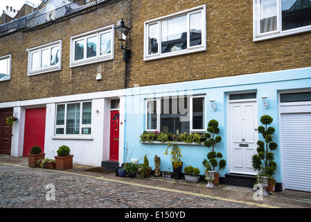 La Queen's Mews, Princes Square, City of Westminster, London W2, UK Banque D'Images