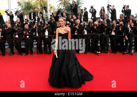 Le Nemcovaattending Petra 'Deux jours, une nuit/deux jours, une nuit" première mondiale au 67e Festival de Cannes le 20 mai 2014/photo alliance Banque D'Images