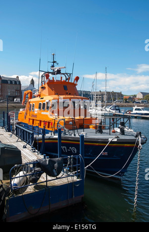 RNLB Ernest et Mary Shaw de sauvetage de la RNLI Port de Campbeltown Mull of Kintyre Banque D'Images