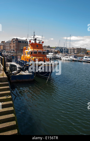 RNLB Ernest et Mary Shaw de sauvetage de la RNLI Port de Campbeltown Mull of Kintyre Banque D'Images