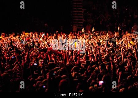 Toronto, Ontario, Canada. 17 mai, 2014. Foule au général sur la gamme Rock festival à Columbus, Ohio. /ZUMAPRESS.com/Alamy Vidyashev © Igor Live News Banque D'Images