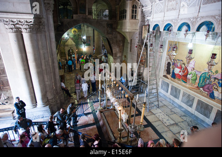 Église du Saint Sépulcre à Jérusalem Banque D'Images