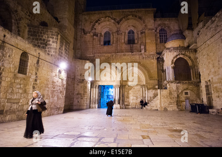 Église du Saint Sépulcre à Jérusalem Banque D'Images