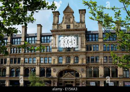 The Corn Exchange building dans le centre ville de Manchester UK Banque D'Images