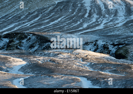 Paysage volcanique du volcan Hekla en Islande. Banque D'Images