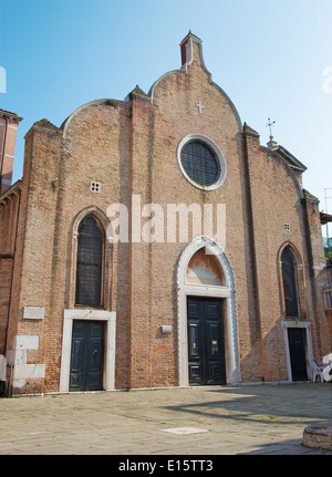 Venise - Chiesa di San Giovanni Battista en église Bragora. Banque D'Images