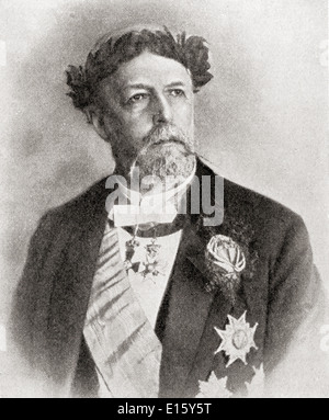 Oscar II, 1829 -1907. Roi de Suède de 1872- 1907 et Roi de Norvège à partir de 1872-1905. Banque D'Images