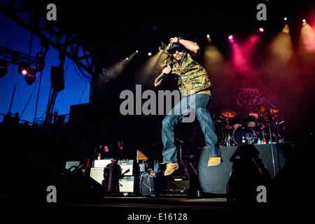 Columbus, Ohio, USA. 18 mai, 2014. ROCK Kid Rock à trois jour de garniture sur la gamme festival à Columbus, Ohio. /ZUMAPRESS.com/Alamy Vidyashev © Igor Live News Banque D'Images