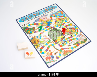 Candy Land ( jeu Candyland ) par Milton Bradley ( édition 1955 ) Banque D'Images