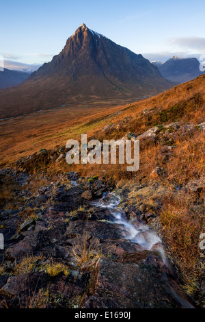 Buachaille Etive Stob, Dearg Mòr, Highlands d'Ecosse Banque D'Images