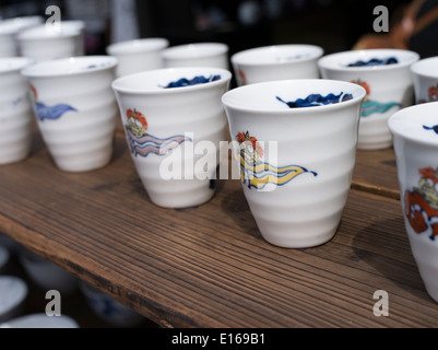 Porcelaine Arita, juste tenu plus de la Golden Week, à Arita, Préfecture de Saga au Japon. Banque D'Images