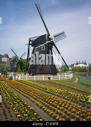 Huis ten Bosch, un parc à thème à Sasebo, Nagasaki, Japon. Pays-bas et recrée les bâtiments néerlandais. Banque D'Images