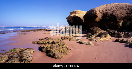 Près de la plage de Galé Albufeira Algarve Portugal Banque D'Images