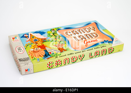 Candy Land ( jeu Candyland ) par Milton Bradley ( édition 1955 ) Banque D'Images