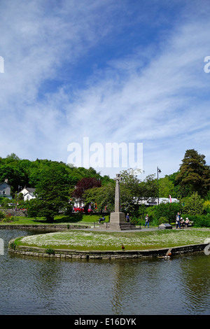 Jardins ornementaux, Grange Over Sands, Cumbria, England, UK Banque D'Images