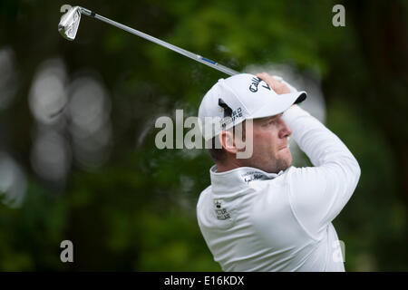 Wentworth, au Royaume-Uni. 24 mai, 2014. Branden GRACE [LSF] au cours de la troisième série de 2014 BMW PGA Championship à partir de l'Ouest Cours Wentworth Golf Club : Action Crédit Plus Sport/Alamy Live News Banque D'Images