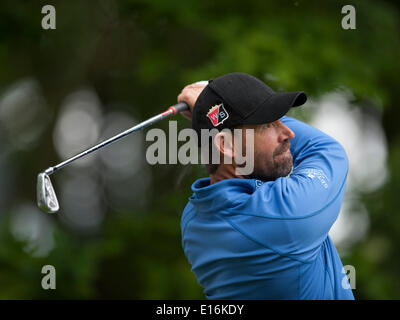 Wentworth, au Royaume-Uni. 24 mai, 2014. Padraig Harrington [IRL] au cours de la troisième série de 2014 BMW PGA Championship à partir de l'Ouest Cours Wentworth Golf Club : Action Crédit Plus Sport/Alamy Live News Banque D'Images