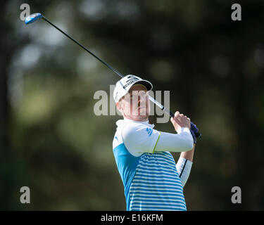 Wentworth, au Royaume-Uni. 24 mai, 2014. Jonas BLIXT [SWE] au cours de la troisième série de 2014 BMW PGA Championship à partir de l'Ouest Cours Wentworth Golf Club : Action Crédit Plus Sport/Alamy Live News Banque D'Images